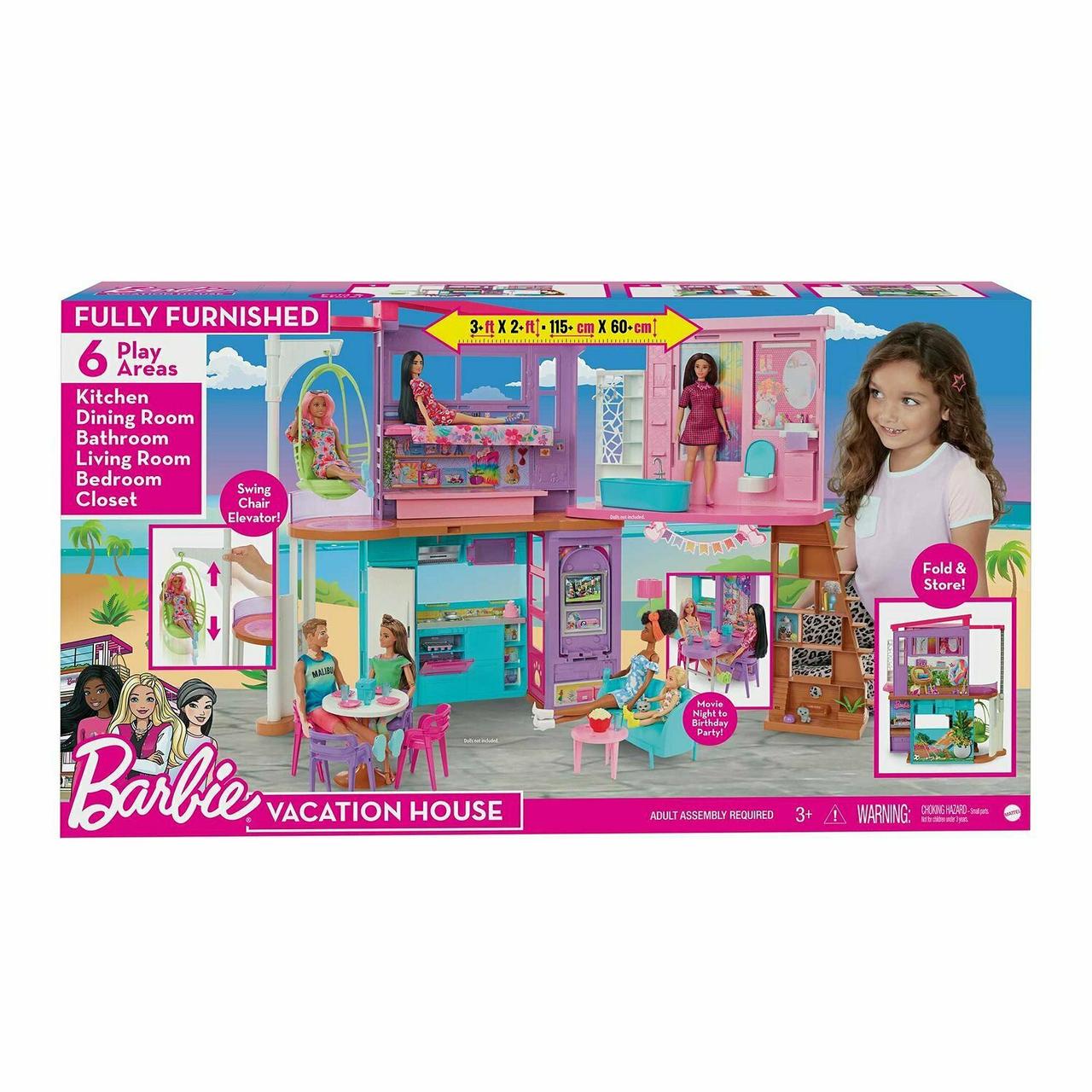Дом для кукол Barbie Дом отдыха HCD50 - фото 1 - id-p114341912