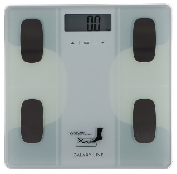 Напольные весы GALAXY электронные GL4854 LINE до 180 кг - фото 1 - id-p114329374