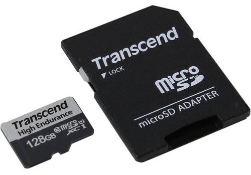 Карта памяти MicroSD 128GB Class 10 U1 Transcend TS128GUSD350V - фото 1 - id-p114346894