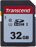 Карта памяти SD 32GB Class 10 U1 Transcend TS32GSDC300S