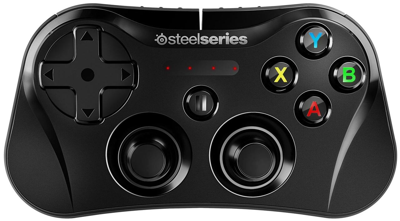 Беспроводной игровой контроллер Steelseries Stratus+ 69076 черный - фото 1 - id-p114347006