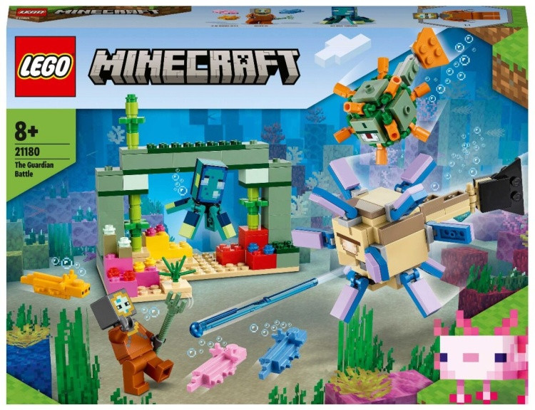 Lego 21180 Minecraft Битва со стражем - фото 1 - id-p114339142