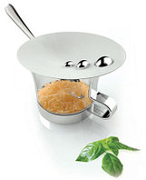 Емкость для сыра/сахарница с ложкой Acqua Casa Bugatti 22-151, шт