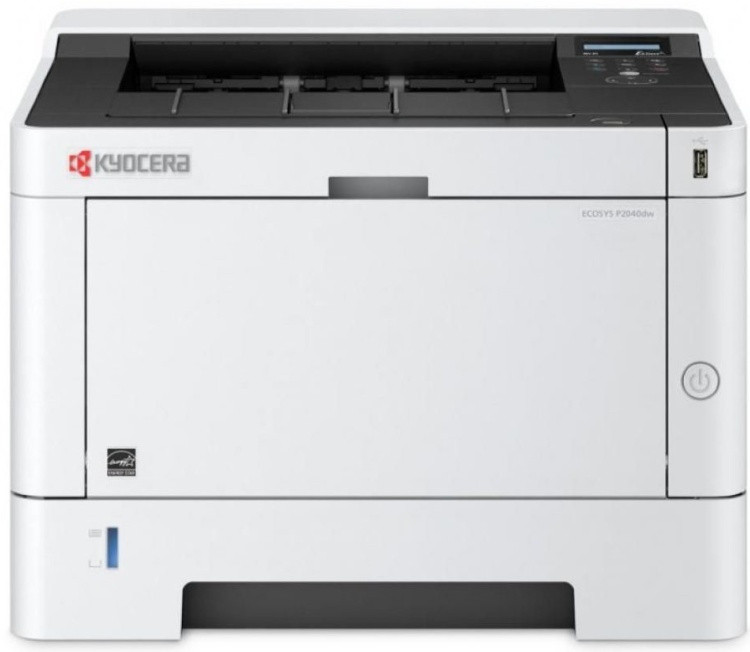 Лазерный принтер Kyocera P2040dw (A4, 1200dpi, 256Mb, 40 ppm, 350 л., дуплекс, USB 2.0, Gigabit Ethernet, - фото 1 - id-p114332399