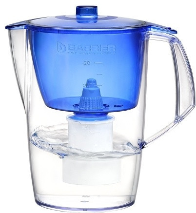 Фильтр-кувшин для очистки воды "БАРЬЕР Лайт" синий В061Р51 - фото 1 - id-p114335288