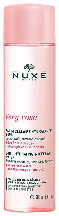 Мицеллярная вода Nuxe Very Rose Very Rose 3 in 1 Hydrating Micellar Water 200 мл (3264680022036) - фото 1 - id-p114333379
