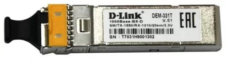 D-Link DEM-331T Трансивер SFP одномод 40 км WDM - фото 1 - id-p114339181