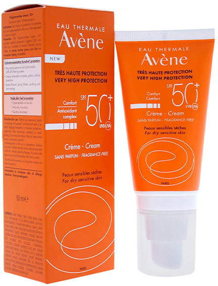 Солнцезащитный крем Avene Colour Cream SPF50+ 50 мл (3282770149524) - фото 1 - id-p114333430