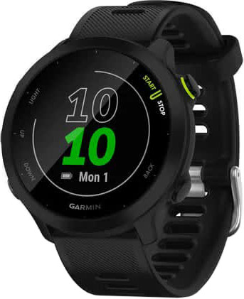 Спортивные часы Garmin FORERUNNER 55, 010-02562-10 черные - фото 1 - id-p114334376