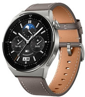 Huawei Watch GT3 Pro 46mm Gray Leather Strap (ODN-B19/MCHN08)