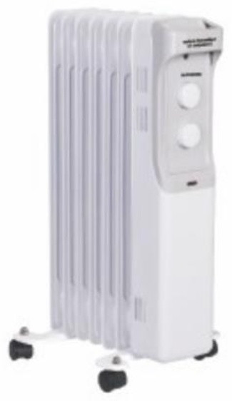 Масляный радиатор OTEX C75-11 белый - фото 1 - id-p114340196