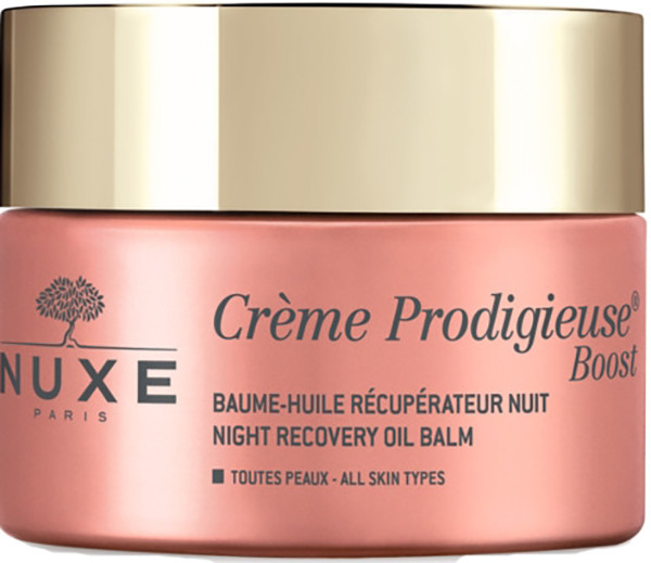 Ночной обновляющий бальзам Nuxe Creme Prodigieuse Boost Night Recovery Oil Balm 50 мл (3264680015854) - фото 1 - id-p114333448