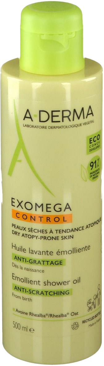 A-DERMA EXOMEGA CONTROL Масло очищающее 500 мл 3282770143423 - фото 1 - id-p114333461