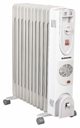 Масляный радиатор OTEX C45-9FAN белый - фото 1 - id-p114340211
