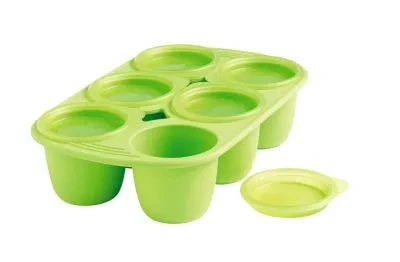 Формочки Mastrad детские на 6 порций * 150 мл зеленые - в подарочной упаковке F52108, шт - фото 1 - id-p114342201