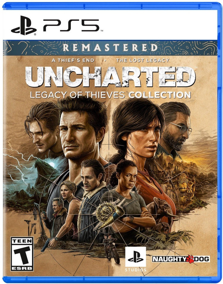 Видеоигра Uncharted: Legacy of thieves collection PS5 EN - фото 1 - id-p114332523