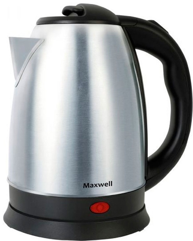Чайник Maxwell MW-1043, 1,8л, нерж., 1800 Вт - фото 1 - id-p114334480
