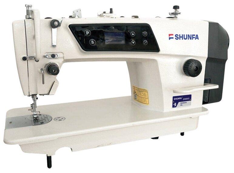 Прямострочная швейная машина для средних и тяжелых тканей SHUNFA SF8900D/H со столом - фото 1 - id-p114340294