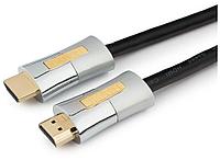 Кабель HDMI Cablexpert, серия Platinum, 1 м., v2.0, M/M, позол.разъемы, титановый металлический корп