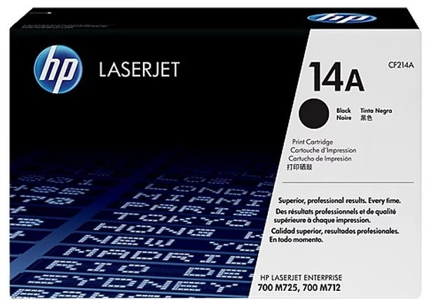 Картридж лазерный HP 14A для принтеров LaserJet Pro, ресурс 10 000 (ч/б) стр., черный - фото 1 - id-p114336485