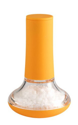 Мельница Mastrad маленькая 55 мл для соли и перца, оранжевая F28209, шт - фото 1 - id-p114342350