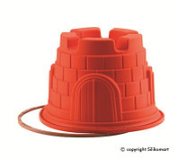 Форма для выпечки,красная, силиконовая, Silikomart Италия SFT321 Крепость 20.321.01.0068, шт