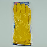 Жёлтые гелевые перчатки "Fele Glove", оригинальные, 100 гр, размер L, M, фото 4