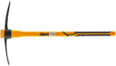 Кирка 1500 г, узкая, фиберглассовая обрезиненная рукоятка 900 мм// Denzel