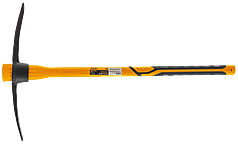 Кирка 2000 г, узкая, фиберглассовая обрезиненная рукоятка 900 мм// Denzel