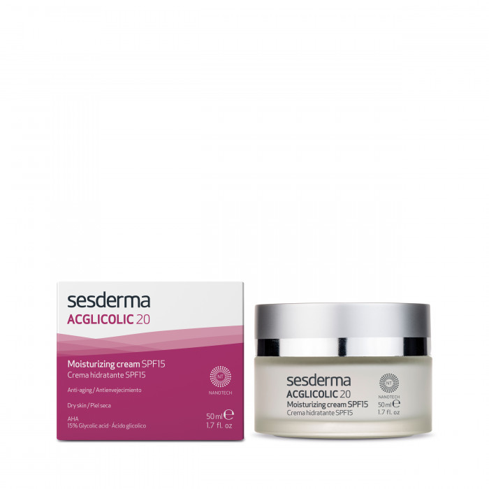 Sesderma ACGLICOLIC 20 SPF 15 Увлажняющий крем