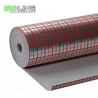 Подложка фольгированная 5 мм (1м*30 м с разметкой)