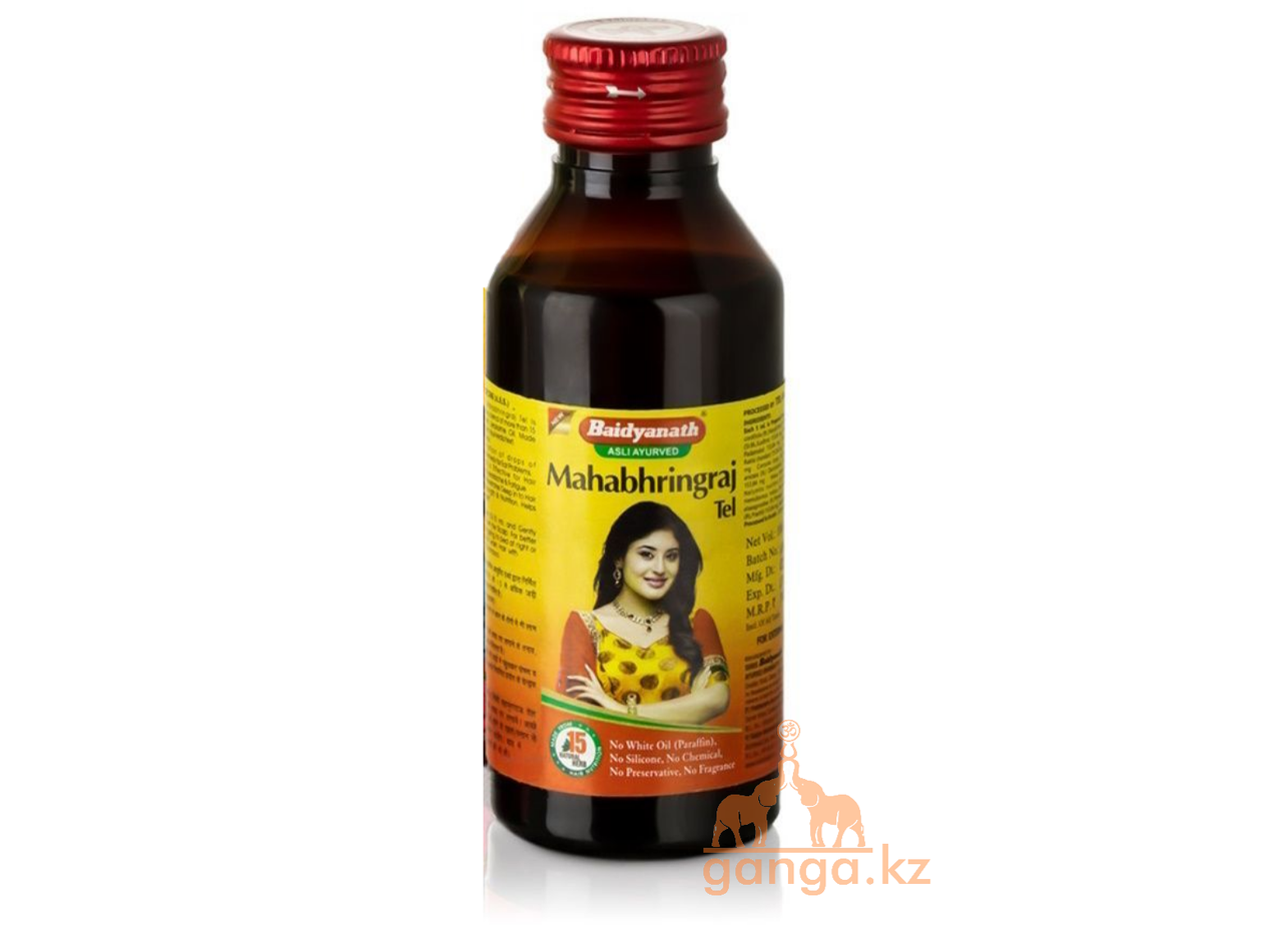 Лечебное Масло для волос Махабринградж (Mahabhringraj Tel), 100 мл - фото 1 - id-p32254161
