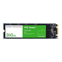 Твердотельный накопитель SSD WD GREEN, WDS240G3G0B [240 ГБ, M.2 2280 SATA III, чтение: 545 МБ/с, запись, TLC]