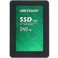 Твердотельный накопитель SSD Hikvision HS-SSD-C100/240G, [240 ГБ, 2.5" SATA III, чтение: 550 МБ/с, запись: 450