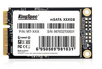 Твердотельный накопитель SSD mSATA KingSpec MT-1TB, [1 ТБ, mSATA mSATA III, чтение: 550 МБ/с, запись: 500