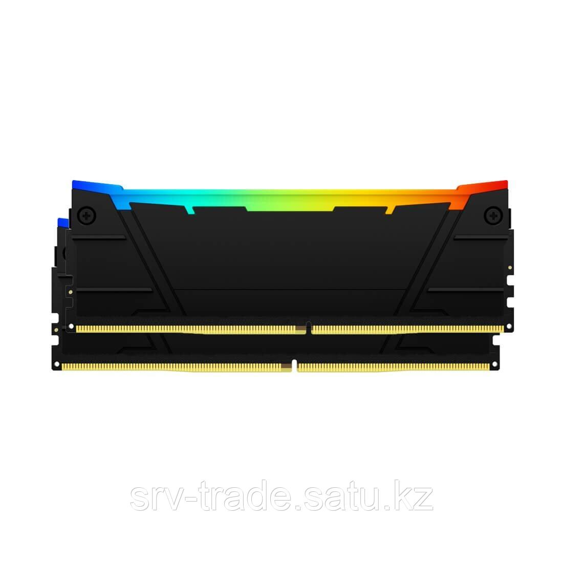 Комплект оперативной памяти Kingston FURY Renegade RGB (KF432C16RB12AK2/32) [32 ГБ DDR 4, 3200 МГц, 1.35 В, - фото 3 - id-p114362938