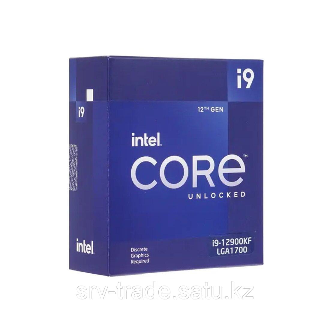 Процессор Intel Core i9-12900KF [LGA 1700, 16 x 3200 МГц, TDP 241 Вт, BOX] - фото 1 - id-p114362994