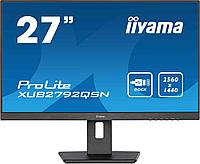Монитор Iiyama PROLITE XUB2792QSN-B5 [27" IPS, 2560x1440, 75Гц, 4 мс, HDMI, DisplayPort, USB Type-C]