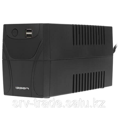 ИБП Ippon Back Power Pro II 700, 700VA, 420ВТ, AVR 162-290В, 4хС13, управление по USB, RJ-45, LCD, без кабелей - фото 2 - id-p114364220