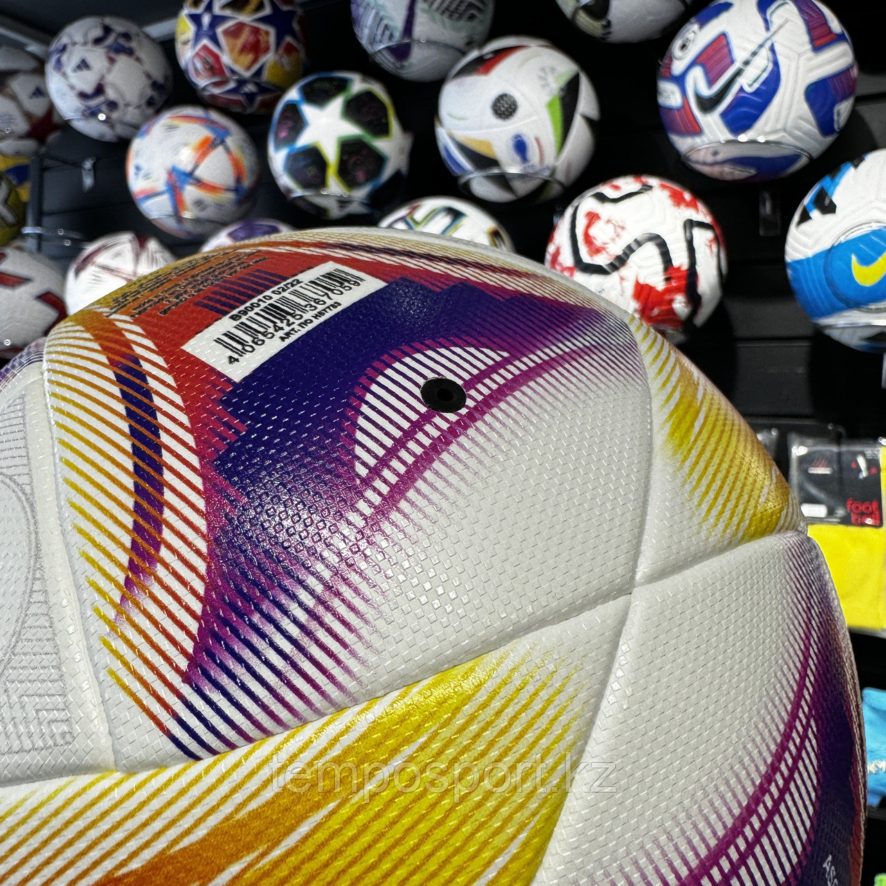 Мяч футбольный Adidas Gotan Argentum размер 5 - фото 3 - id-p114380425
