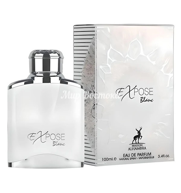 Парфюмерная вода Expose Blanc от Maison Alhambra (схож с Legend Spirit от Montblanc, 100 мл), фото 1