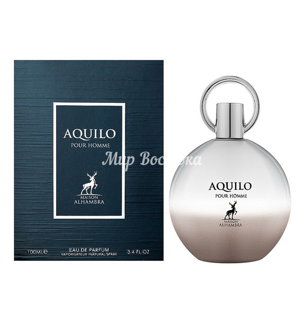 Парфюмерная вода Aquilo Pour Homme от Maison Alhambra (схож с Aqva Pour Homme от Bvlgari, 100 мл) - фото 1 - id-p114380739