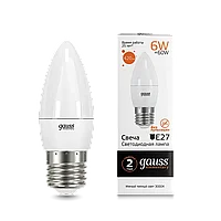 Шам Gauss LED Elementary Шам 6W E27 420 lm 3000K 33216