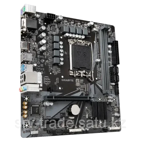 Материнская плата Gigabyte H610M H [LGA 1700, Intel H610, 2xDDR 4, 1xM.2, 1xPCI-E x16, Micro-ATX] - фото 2 - id-p114362601