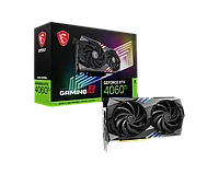 Видеокарта MSI GeForce RTX 4060 TI GAMING X 8G [8 ГБ, GDDR6, 128 бит, 2310 МГц, HDMI, DisplayPort (3 шт)]