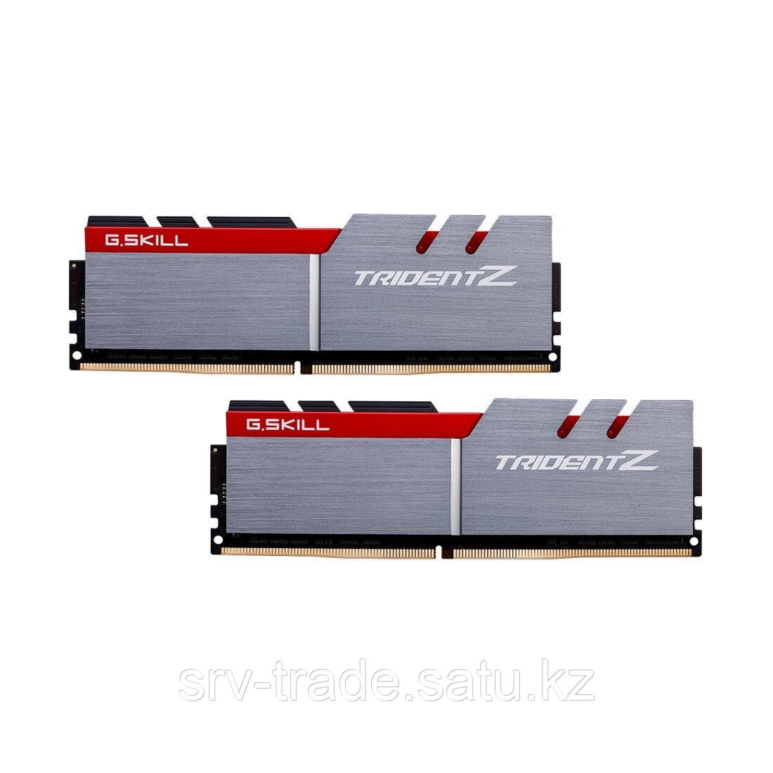 Комплект модулей памяти G.SKILL TridentZ F4-3200C16D-32GTZ [32 ГБ DDR 4, 3200 МГц, 1.35 В, KIT] - фото 1 - id-p114362633