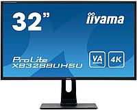 Монитор Iiyama XB3288UHSU-B1, [31.5" VA, 3840x2160, 60 Гц, 3 мс, DVI, HDMI x2, DisplayPort]