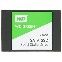Твердотельный накопитель SSD WD Серия GREEN, WDS480G3G0A [480 ГБ, SATA III, чтение: 545 МБ/с, запись: 545