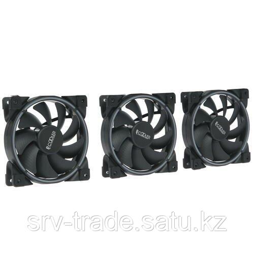 Вентилятор для корпуса PCCooler CORONA 3-IN-1 FRGB KIT 3x(120x120x25mm) 1000-2000 ± 10% RPM 68 CFM Black - фото 2 - id-p114363223