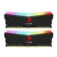Оперативная память PNY XLR8 Gaming EPIC-X RGB, MD16GK2D4420019XRGB [16 ГБ DDR 4, 4200 МГц, 1.4 В, подсветка,